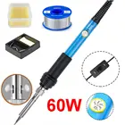 Паяльная станция электрическая, 60 Вт, 220 В, 110 В