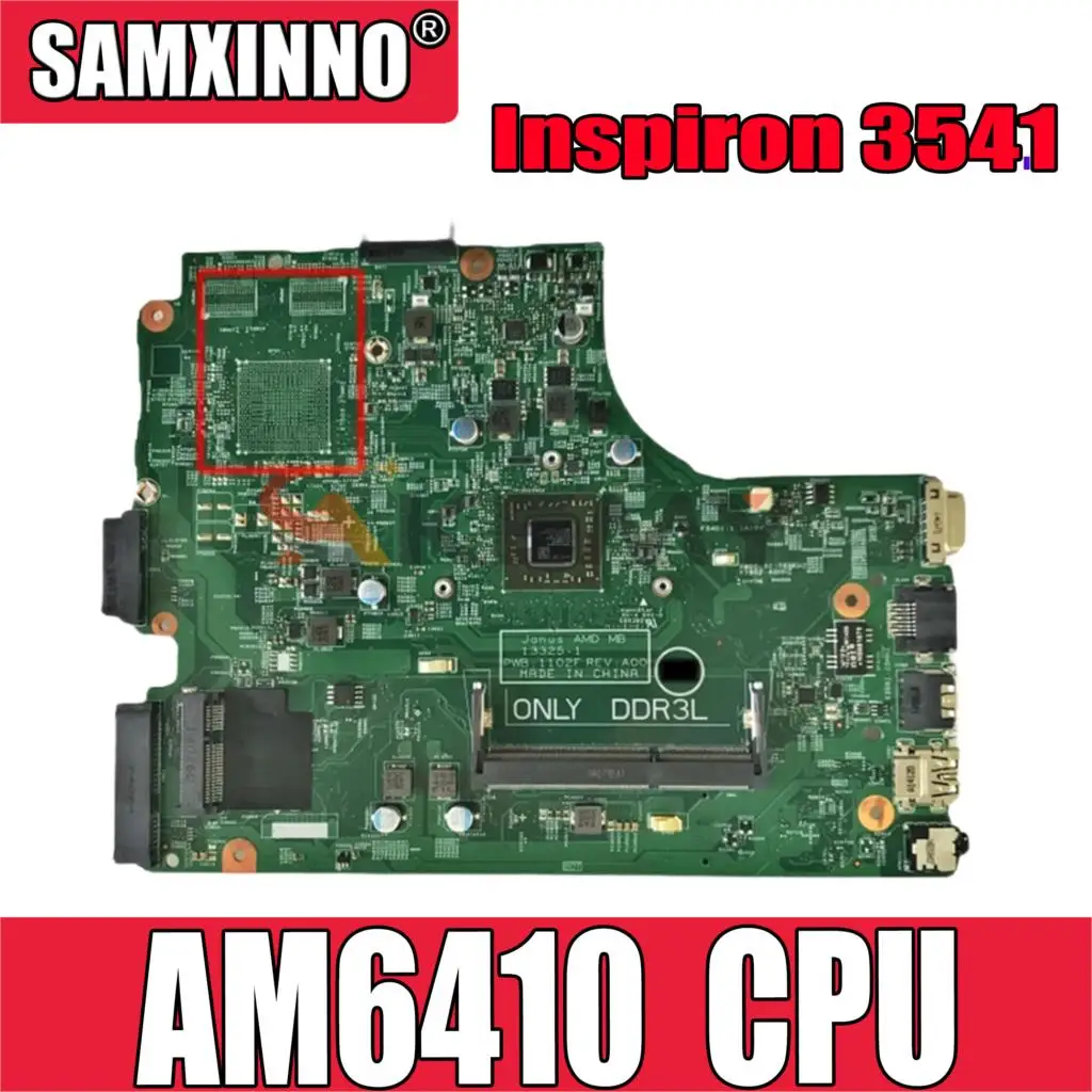 Оригинальная материнская плата для ноутбука DELL Inspiron 3441 3541 AM6410 13325-1 CN-02YGJ2 02YGJ2 |