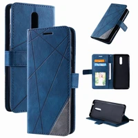 simple leather wallet hit color phone case for coque redmi note 11 10 9s 9 9t 8 pro 8t 7 a 8a 9a 9c mi 11 11t leather cover d21g