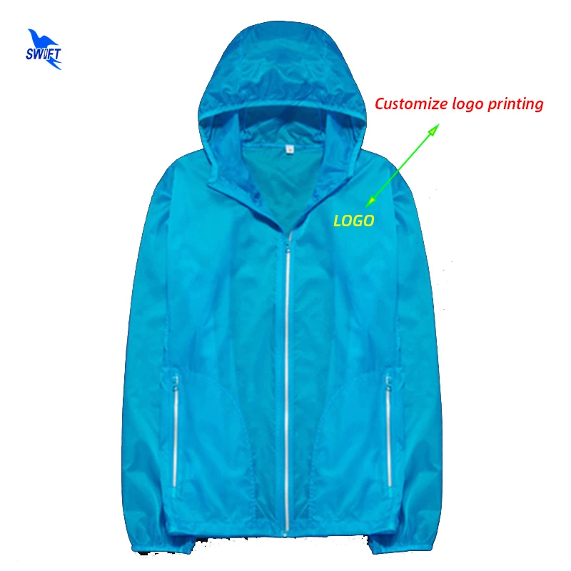 Летняя Водонепроницаемая походная куртка с принтом на заказ защита от УФ лучей