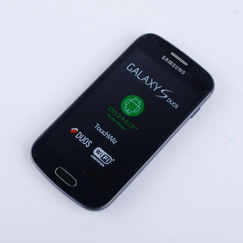 Оригинальный смартфон Samsung Galaxy S Duos разблокированный телефон с двумя SIM-картами 3G