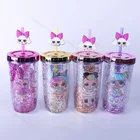 Куклы-сюрпризы Lol, мультяшная милая кукла O.m.g, детская чашка, двойная пластиковая бутылка для воды с соломинкой, чайник с принтом, подарки для девочек