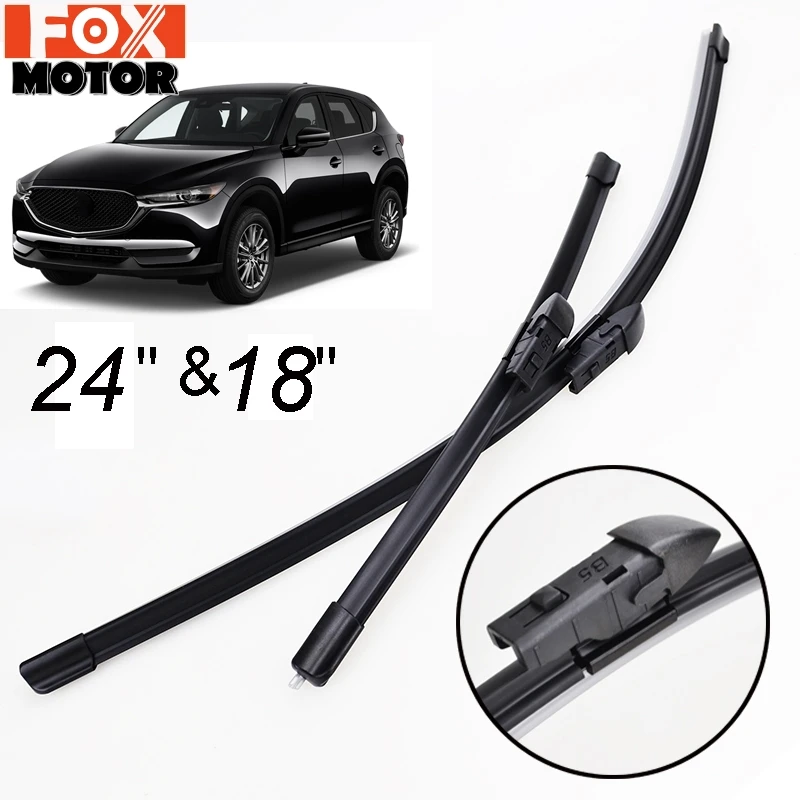 Misima 2 шт. для Mazda CX 5 CX5 KF MK2 2019 2018 2017 24 &quot18&quot набор стеклоочистителей лобового