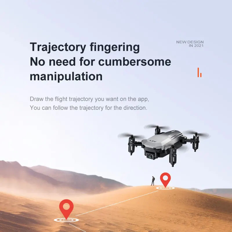 Mini Dron KK9 4K HD con c&aacute;mara Dual, cuadric&oacute;ptero plegable con mantenimiento de altitud, Wifi, FPV, funci&oacute;n de evitaci&oacute;n de obst&aacute;culos, juguete de regalo, novedad de 2021-2