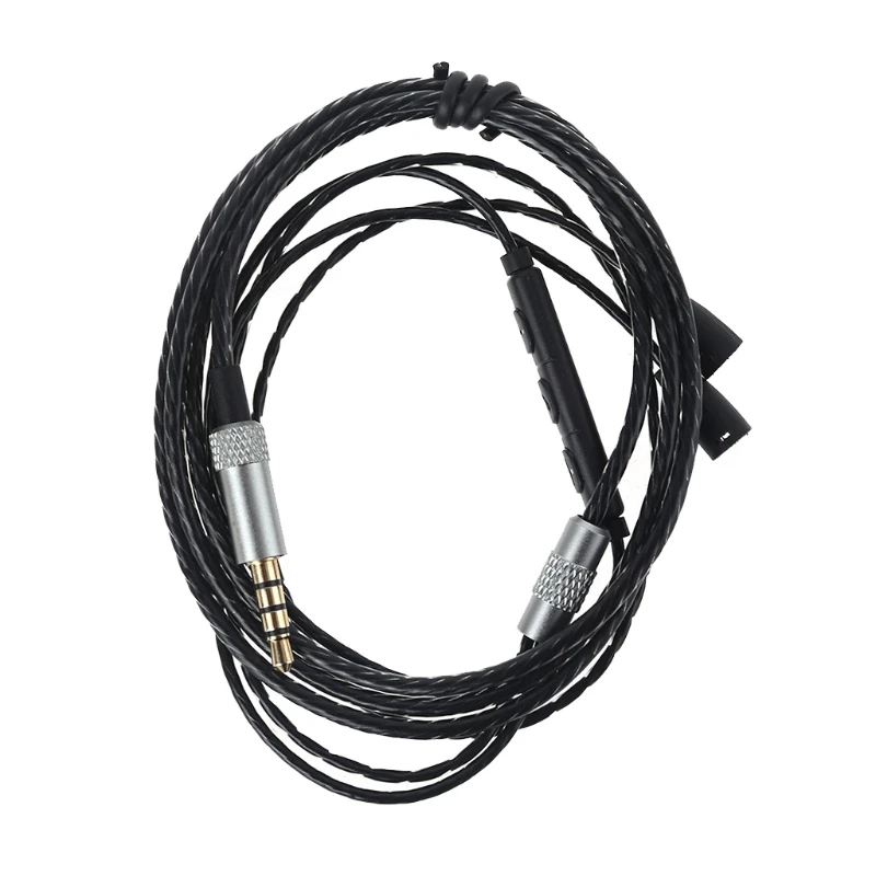 

3.5mm PVC Headphone Cable Hifi Audio Earphone Upgrade Wire for IE8 IE80 IE800 Headset DIY