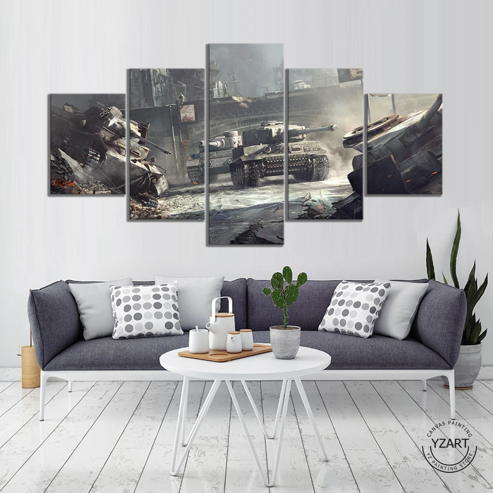

Масса сетевой игры World of Tanks HD третьего лица съемки игры плакаты, постеры картина на стену для Украшения в спальню