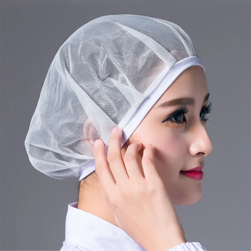 Шапка шеф-повара для мужчин женщин кухни ресторанов пекарни Пылезащитная отеля