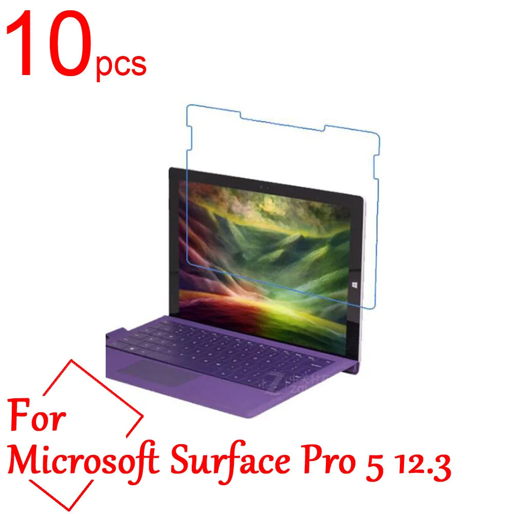 10 шт. Ультра прозрачная/матовая/нано противовзрывная Защита экрана для Microsoft Surface
