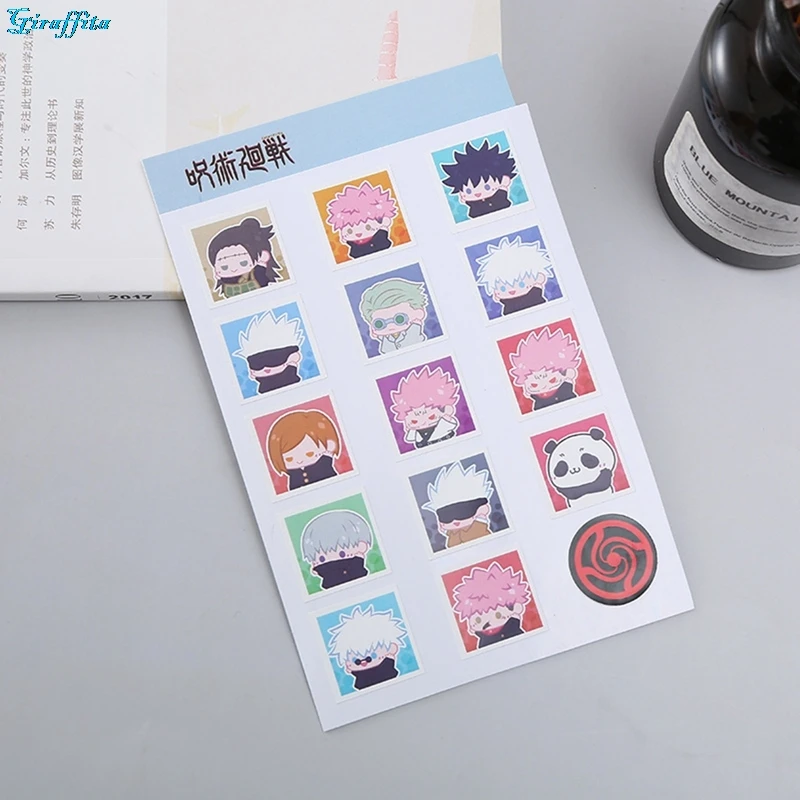 

Anime Jujutsu Kaisen Stickers For DIY Stationery Bicycle Skateboard Phone Laptop Suitcase Waterproof Sticker