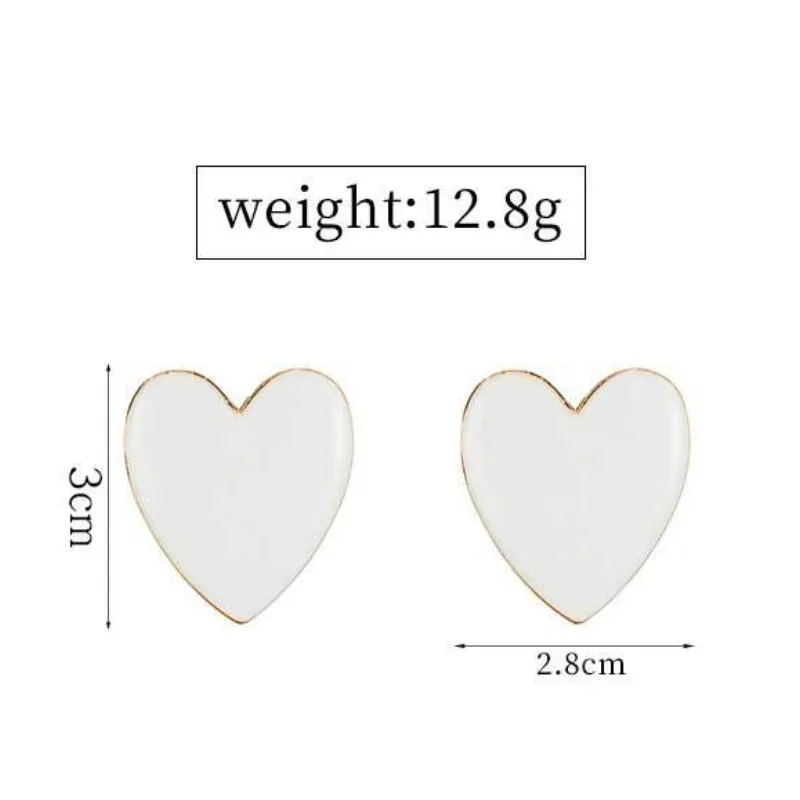 

Punk Female Heart Earrings for Women Bohemian Fashion Jewelry 2021 Accessories