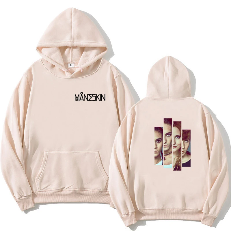 

Maneskin Oversized hoodie Unisex Streetwear Hoodie Men's Hooded Sweatshirts Men's Clothing Fashion Oversized HoodiesTops 3XL