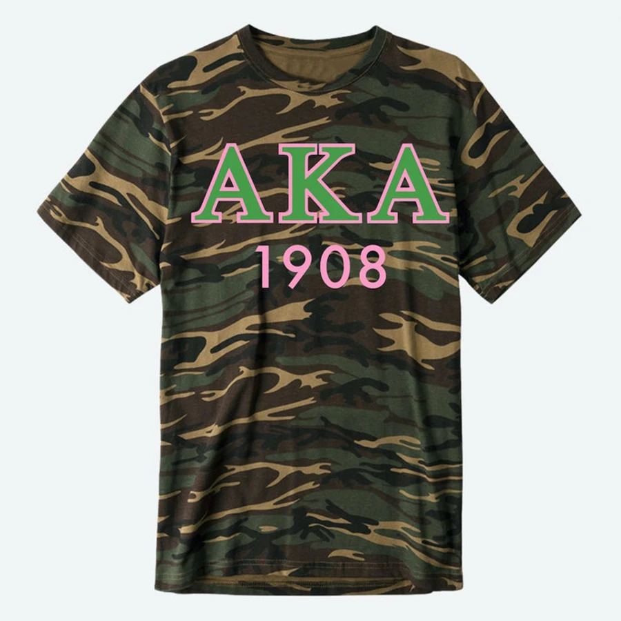 

Camouflage AKA T-shirt Fashion tie-dye printed short-sleeved T-shirt