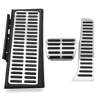 Автомобильные аксессуары для Audi Q3 2013-2018 LHD, подушечки педали тормоза акселератора, Стикеры для стайлинга и замены газа