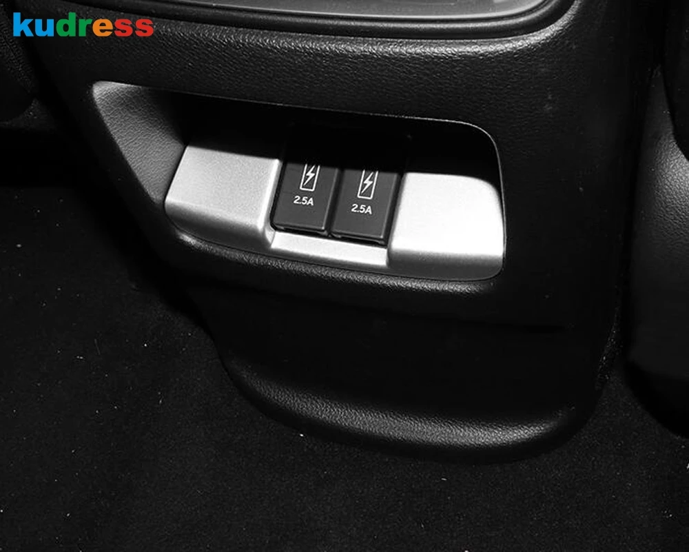 Для Honda CRV CR V 2017 2018 2019 ABS панель для прикуривателя отделка USB рамка ободок украшение