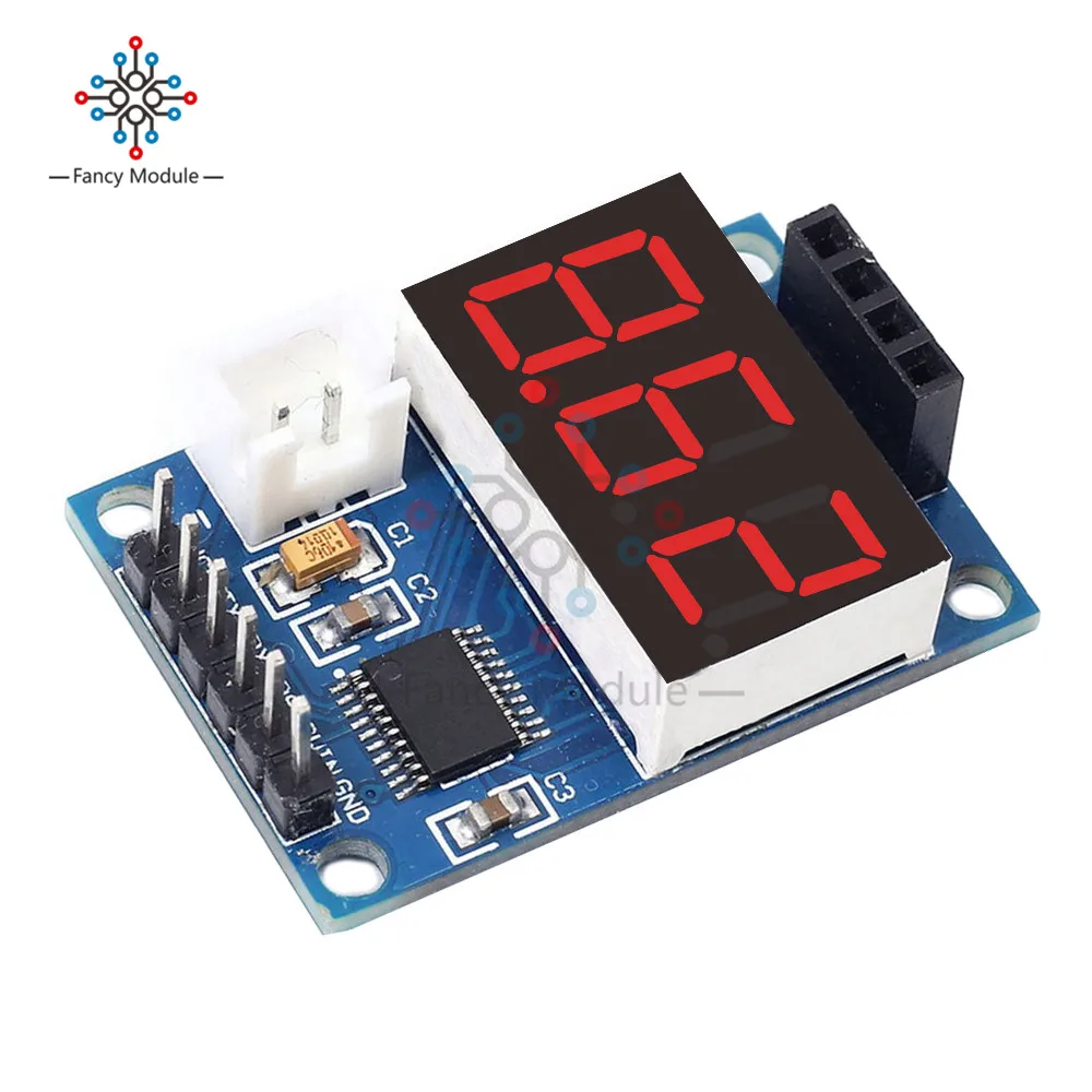 HC-SR04 8 bit MCU Module Ultrasonic Distance Measurement Control Board Rangefinder Digital Display | Инструменты
