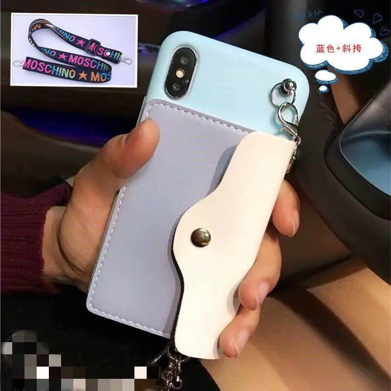 Портативный кошелек чехол для телефона s для oneplus 7pro/6 T/5 T 1+ 7 1+ 6T TPU силиконовый задний мягкий боковой чехол для телефона oneplus 5t pro - Цвет: 4