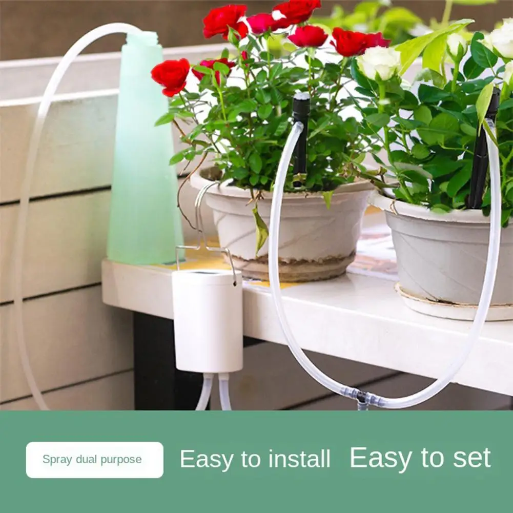 

Intelligent Timing Quantitative Gardening Multi-Pot Automatic Watering Device