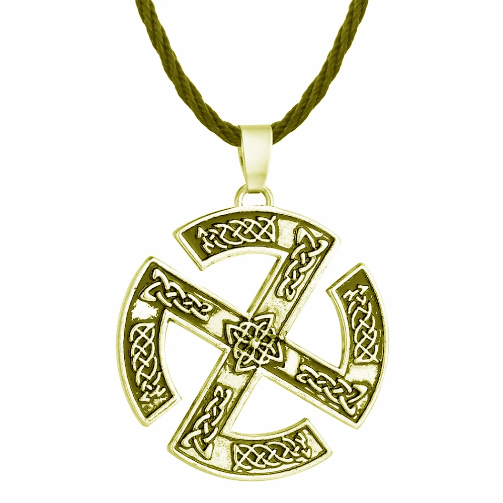 CX-VN072-G Cxwind Valkyrie Symbole славянская Подвеска Ожерелье Викинг скандинавский языческий амулет скандинавские ювелирные изделия скандинавские Модные Этнические ожерелья - Окраска металла: CX-VN072-G