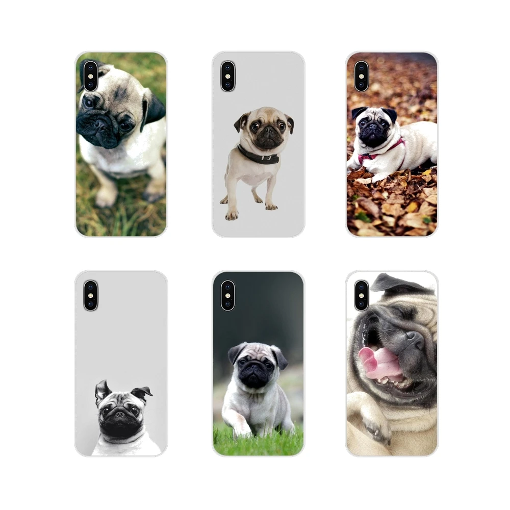 Забавный Мопс щенки собака аксессуары телефон оболочки чехлы для Samsung Galaxy J1 J2 J3 J4