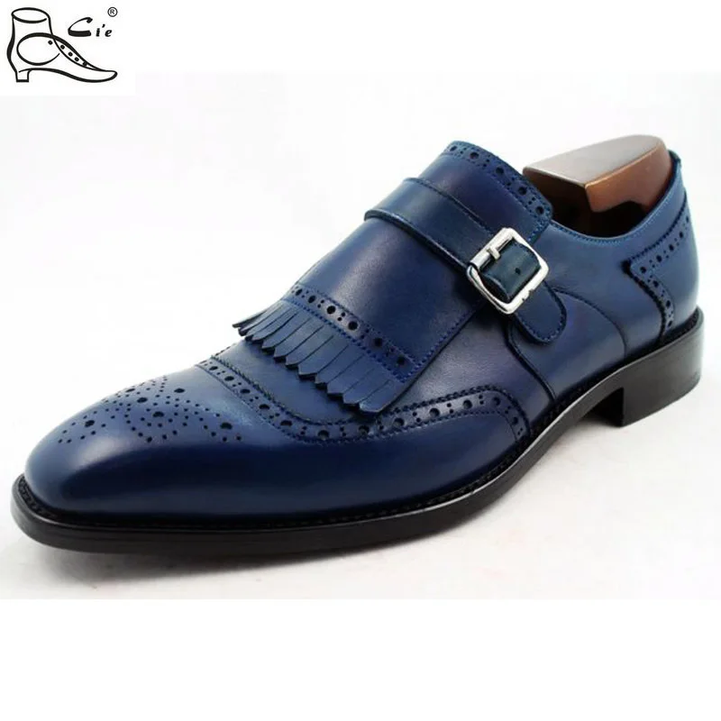 cie brogues tassels loafer with buckle full grain calf leather handmade men shoe Italian crafts men's LOAFER49 | Обувь