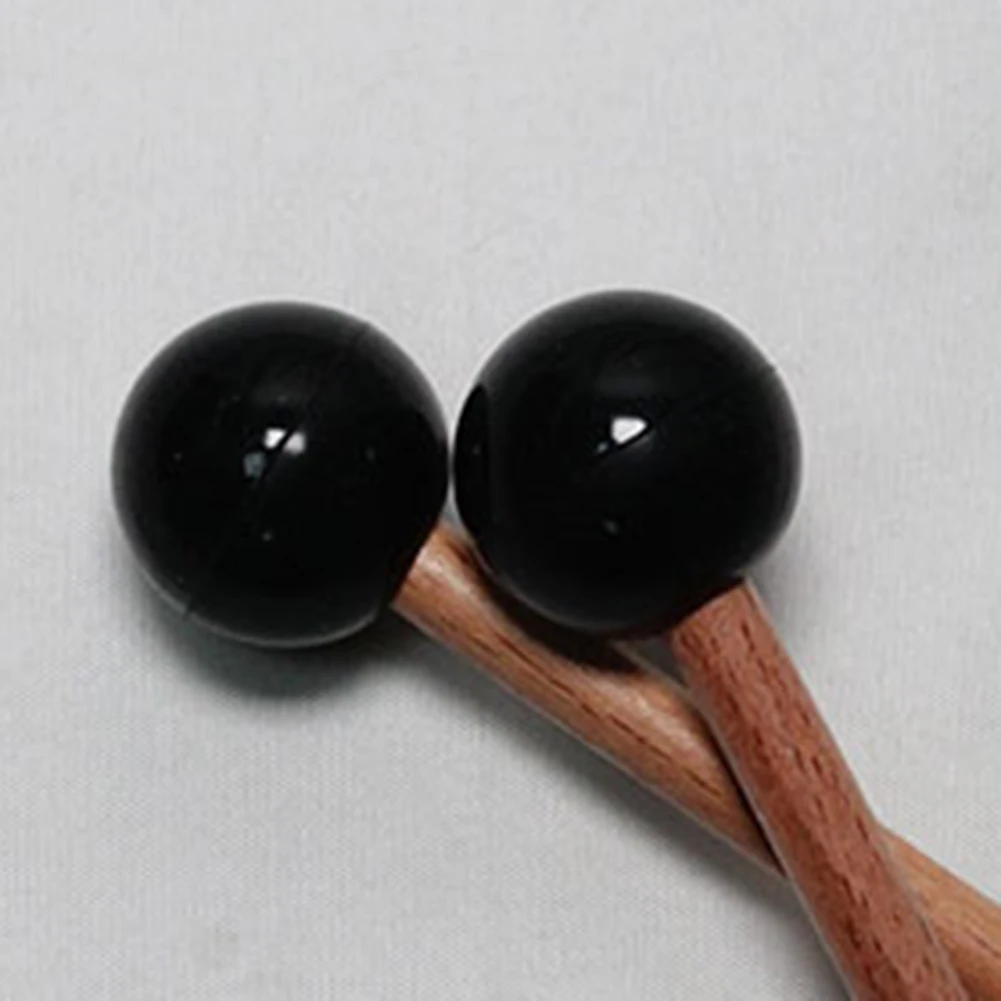 

1 Pair Wooden Drum Sticks Professional Tongue Drum Drumsticks 21cm Length Xylophone Marimba Steel Tongue Drum Mallet