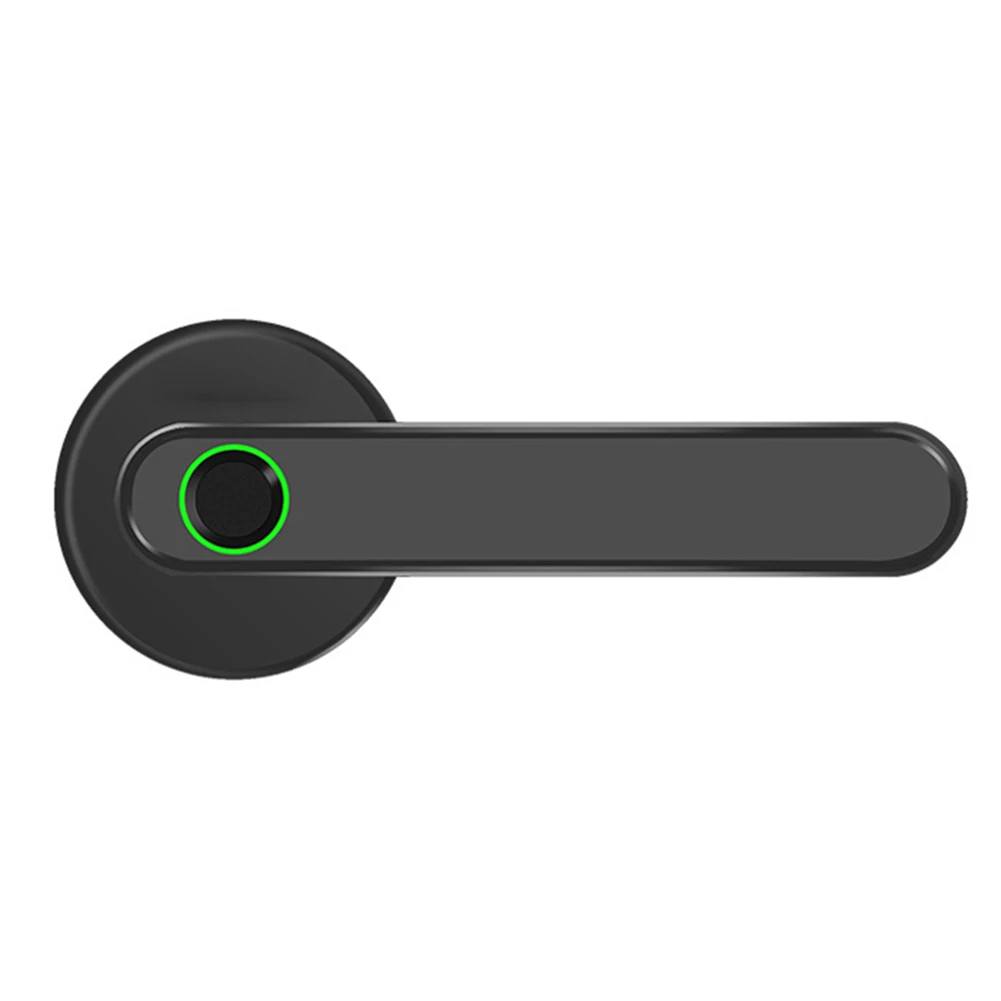 Электронный легко установить usb зарядка мини чувствительный Bluetooth отпечатков пальцев замок двери домашней безопасности умный биометрический офис Крытый - Цвет: Grey