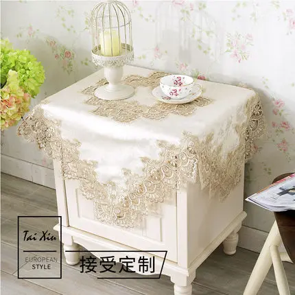 Европа роскошные вышитая скатерть стол для настольного тенниса покрытие стола