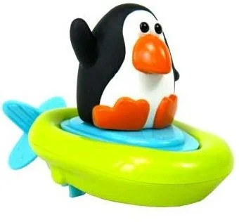 Детская игрушка для ванны заводная в бассейне пингвин динозавр игрушки