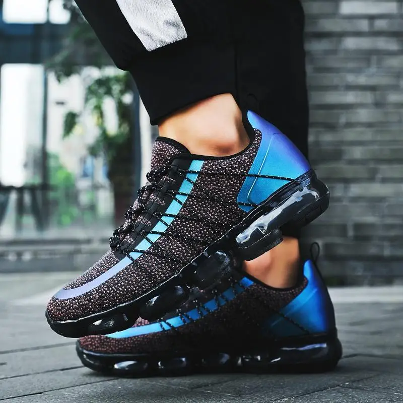 

High Quality Men's Casual Sports Shoes Air Cushion Running Shoes Tide Shoes Comfortable Lightweight Wild Jogging Casual Shoes