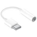 Переходник с Type-C на 3,5 мм, аудиоадаптер для наушников, кабель USB C на 3,5 мм, Aux кабель для наушников для Huawei Macbook LeTV