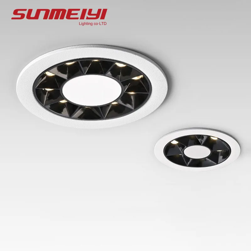 

LED Recessed Downlight 7W 10W 15W AC220V LED Ceiling Spot light Bedroom Indoor Lighting