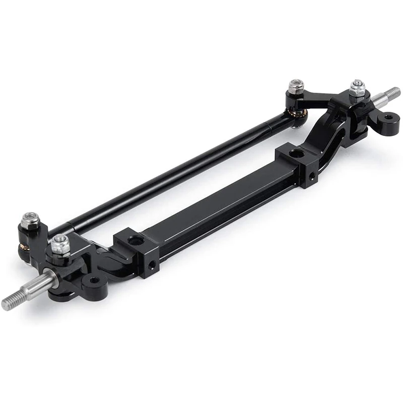 Черная металлическая передняя ось стержень рулевого управления звеньевой Шест