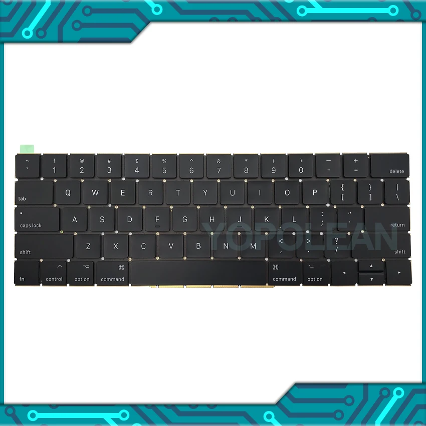 Новая английская и американская клавиатура A1706 для Macbook 13 дюймов сменная a1706 Late 2016