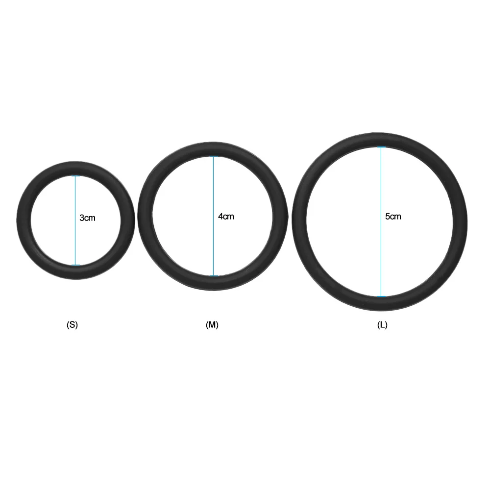 Trinity Силиконовые Кольца для пениса сексуальные эластичные более длительной и