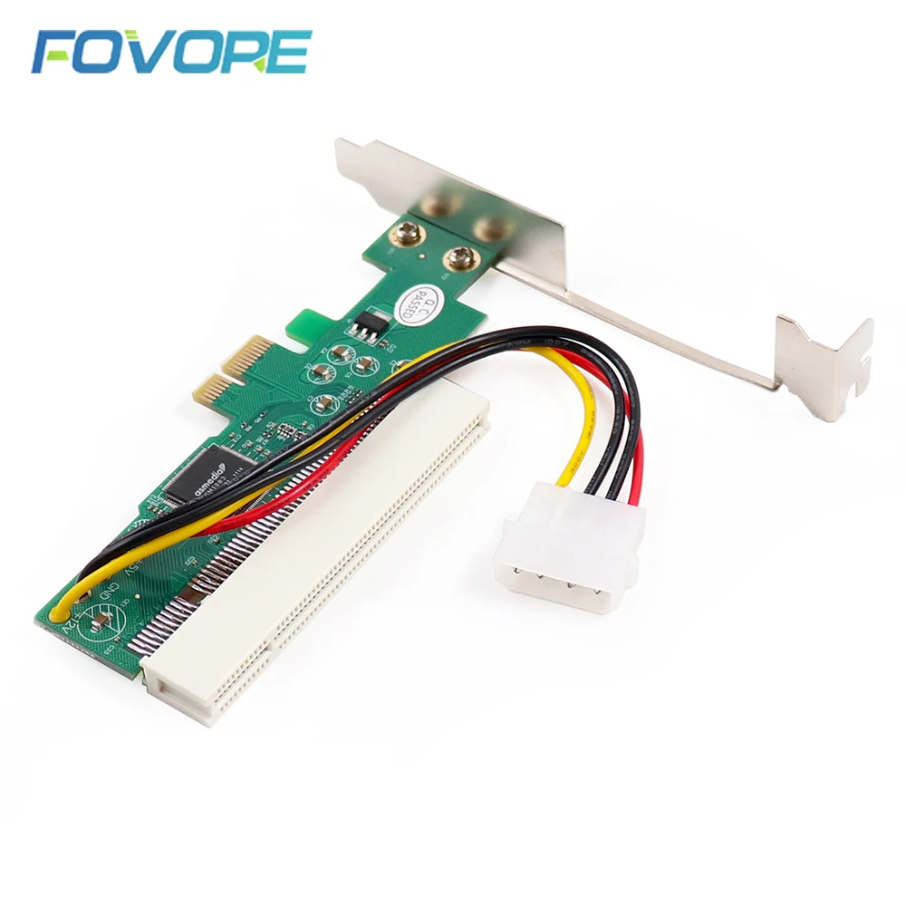 PCI-Express PCI-E To PCI Riser Bus Card High Efficiency Adapter Converter Expansion for Desktop Computers ASM1083 Chipset | Компьютеры и
