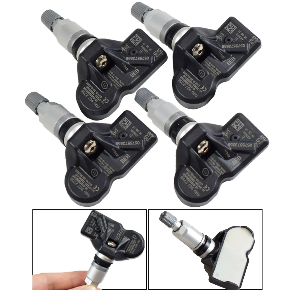 4 шт. датчик давления в шинах 5Q0907275B 433 МГц TPMS датчик для VW Passat 8 Amarok Arteon Beetle 3 Crafter 2 Tiguan 2 Sharan