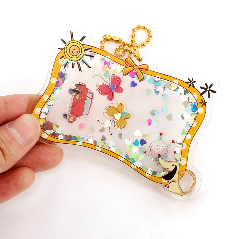 Пластиковый прозрачный шейкер с индивидуальным принтом мультяшный аниме