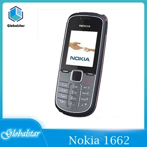 nokia 1662 refurbished mobile phones original unlocked cell phones 2g 1 8 inch phone cheap good fast delivery free global shipping