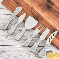 stainless steel cheese butter knife sandwich cutter slicer spreader silver spatula scraper fork flat shovel kitchen cooking tool