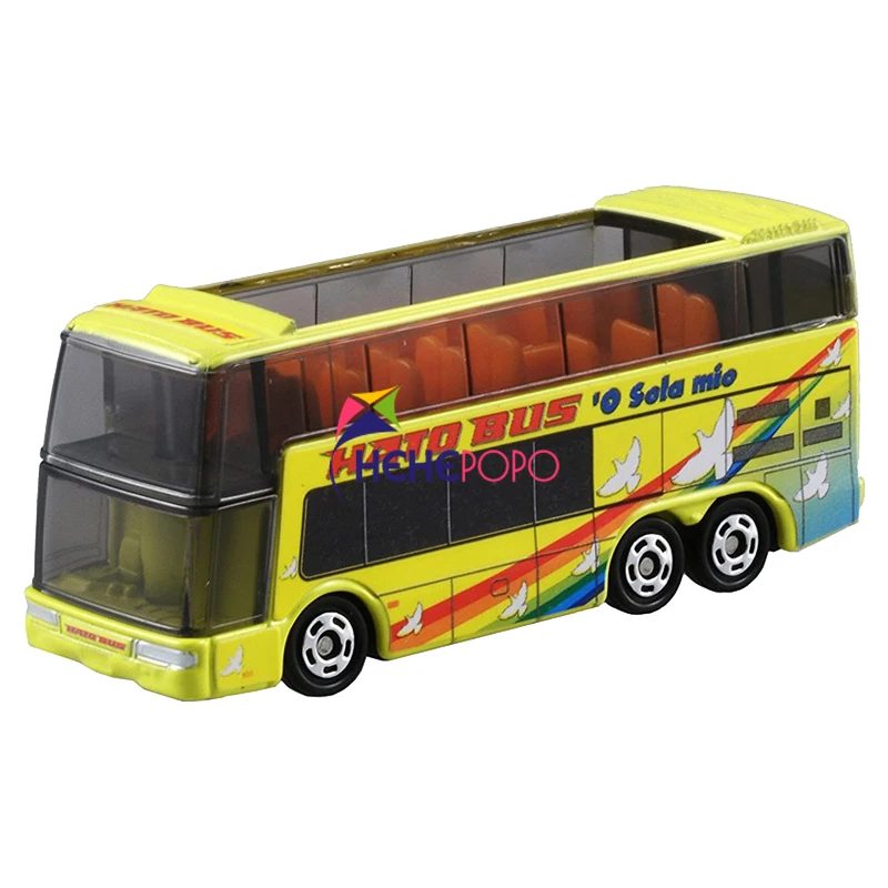 

Car Model Kit Takara Tomy Tomica Hato Bus 1:156 No.42 859420 Diecast Metal Miniature Kids Toys Collectables Gift For Children