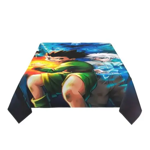 

Hunter X Hunter Print Table Cloth Coffee TableCover Rectangular Tablecloth Waterproof Tablecloths Dining TableCloth