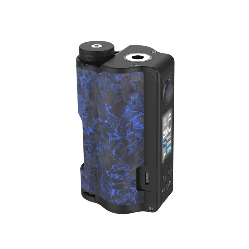 DOVPO Верхний двойной карбоновый Squonk мод с чипом YIHI Питание от двух аккумуляторов 18650 Макс. Выход 200 Вт DOVPO верхней части vs Drag 2