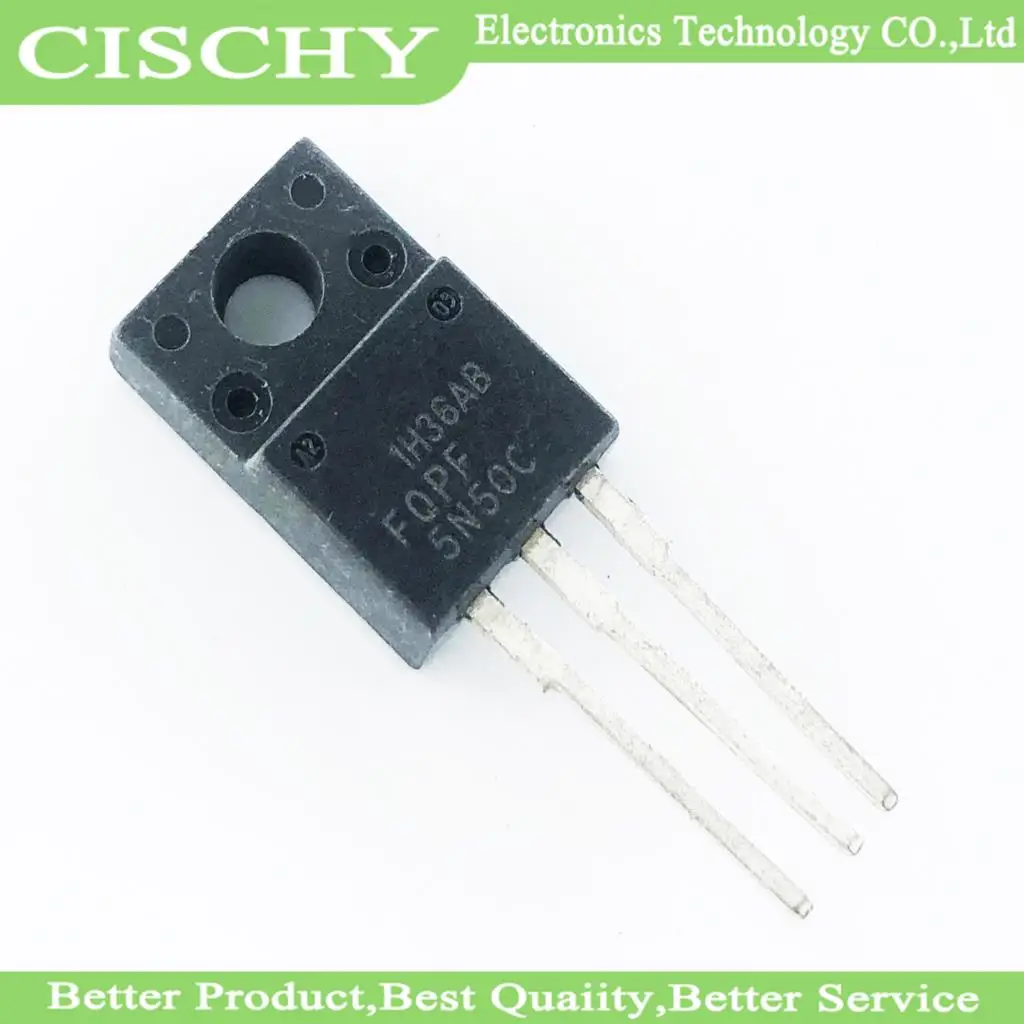 

5 шт./лот FQPF5N50C 5N50 TO-220F FQPF5N50