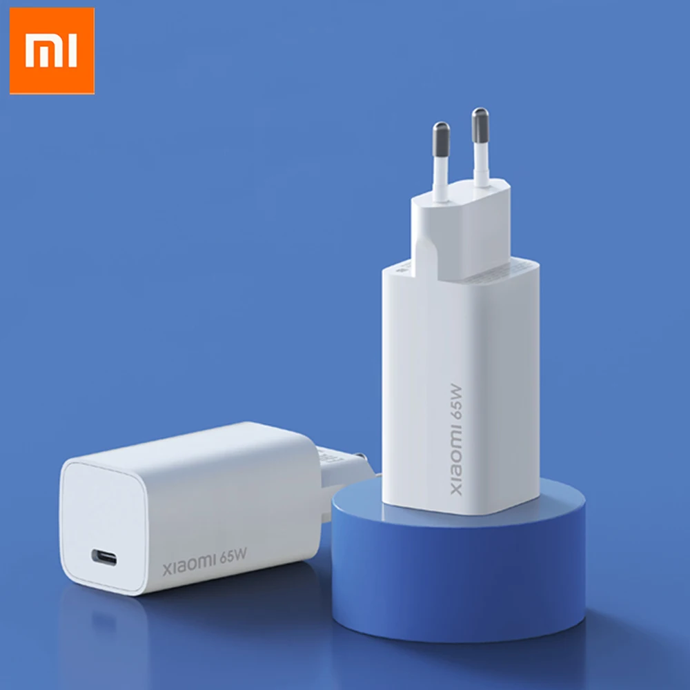 

Зарядное устройство Xiaomi Mi 65 Вт с портом для быстрой зарядки телефона