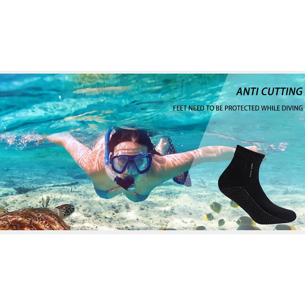 Неопреновые носки для плавания дайвинга сёрфинга гидрокостюм водные ботинки