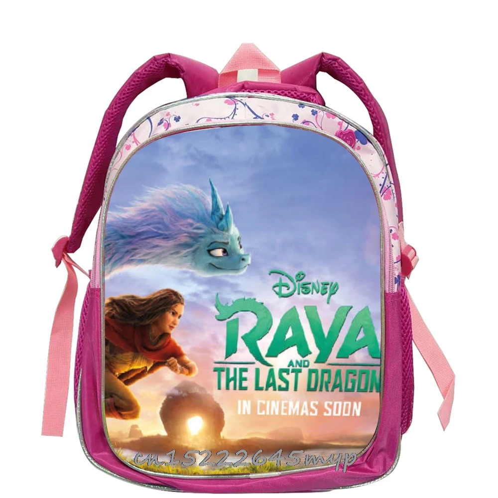 Рюкзак для мальчиков с героями мультфильмов школьный рюкзак Raya and The Last Dragon