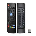 Пульт дистанционного управления для ТВ-приставки Android TV Box X96 Mini, KM9, A95X, H96 MAX, MX3, MX3-L, 2.4 Гц, подсветка, голосовое управление, РЧ, беспроводная клавиатура