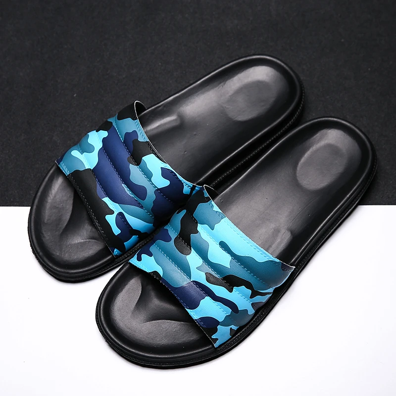 2020 Мужская Летняя обувь Дышащие тапочки Камуфляжные Нескользящие водные