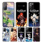 Игры Genshin Impact для Samsung Galaxy S21 S20 FE Ultra S10 S10E Lite 5G S9 S8 S7 S6 Edge Plus чехол для телефона