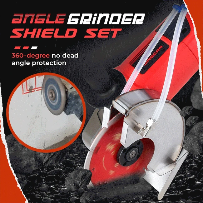

Angle Grinder Shield Set Wheel Guard Safety Protector Cover Water Slotting Guard Pump Cutting Conversion Tool Dropshipping